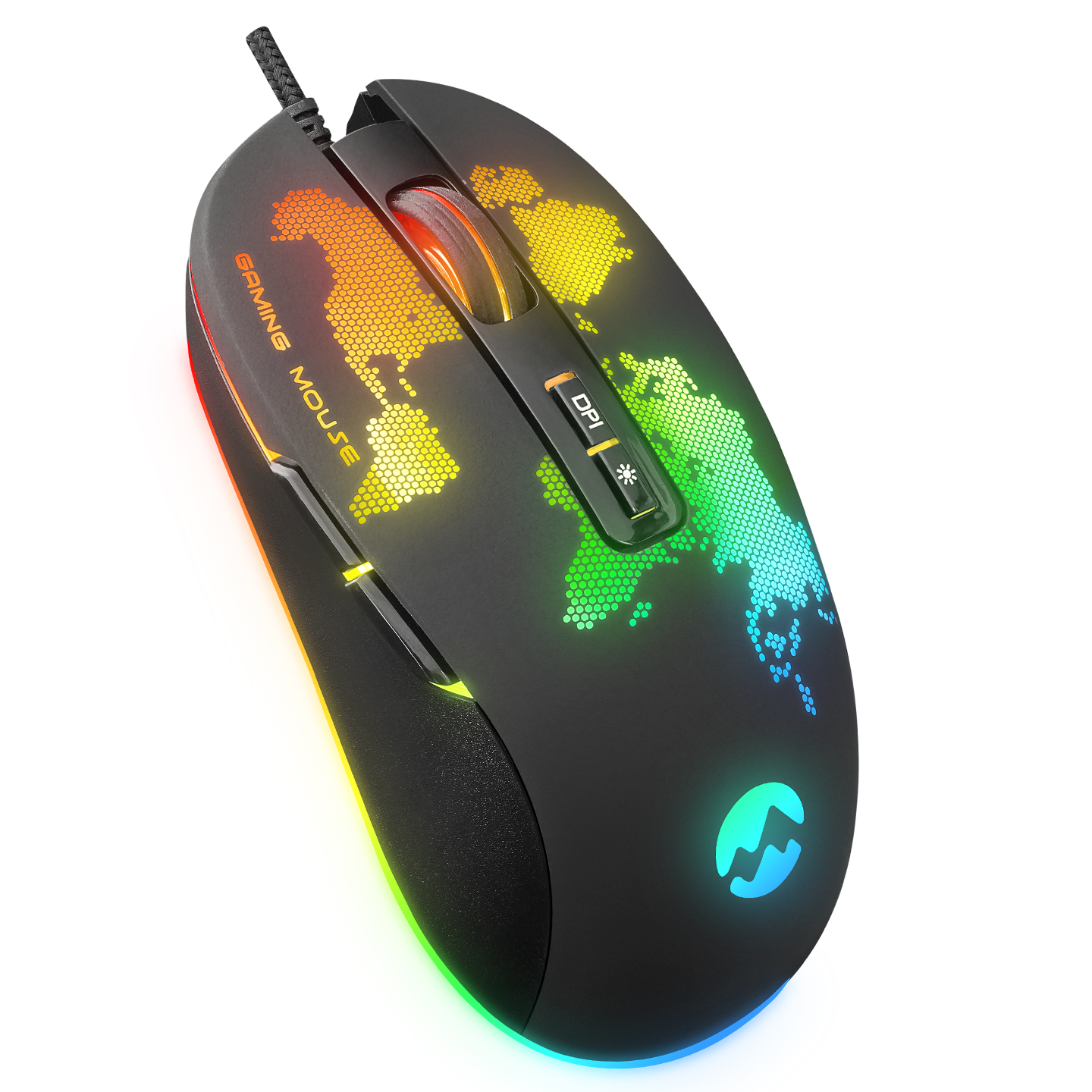 Everest GX69 JAVELIN RGB Ledli 7D Optik Gaming Oyuncu Mouse