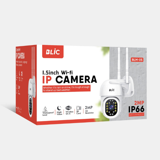 Blic BLM-05 Güvenlik Kamerası Wifi Hareket Sensörlü IP Kamera - Görsel 2